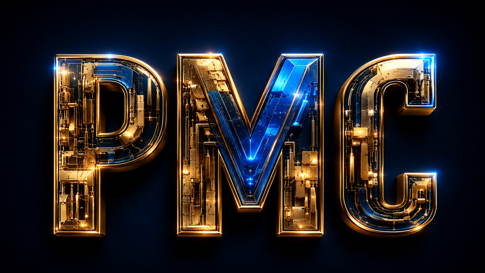 PMC — PimpMyCompany 3D brand mark